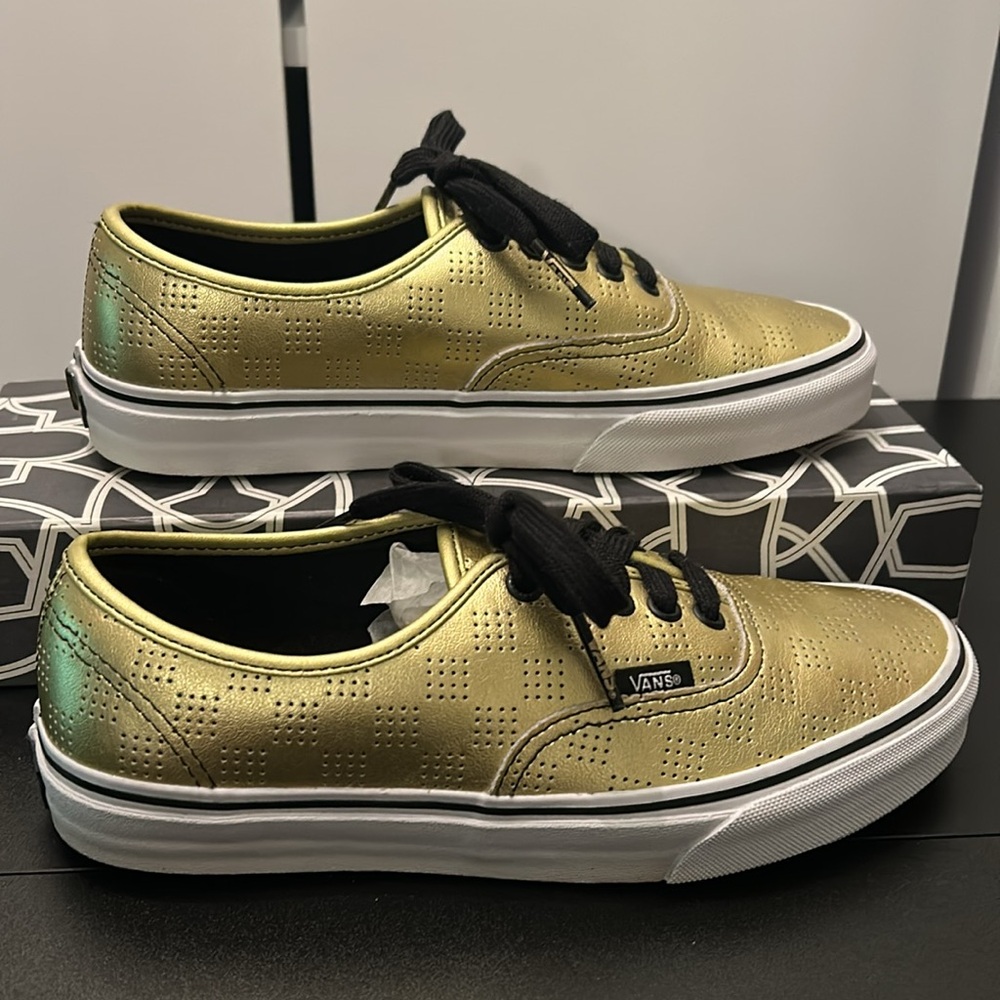 Vans Solid Gold Authentic 50th Anniversary Checke… - image 3